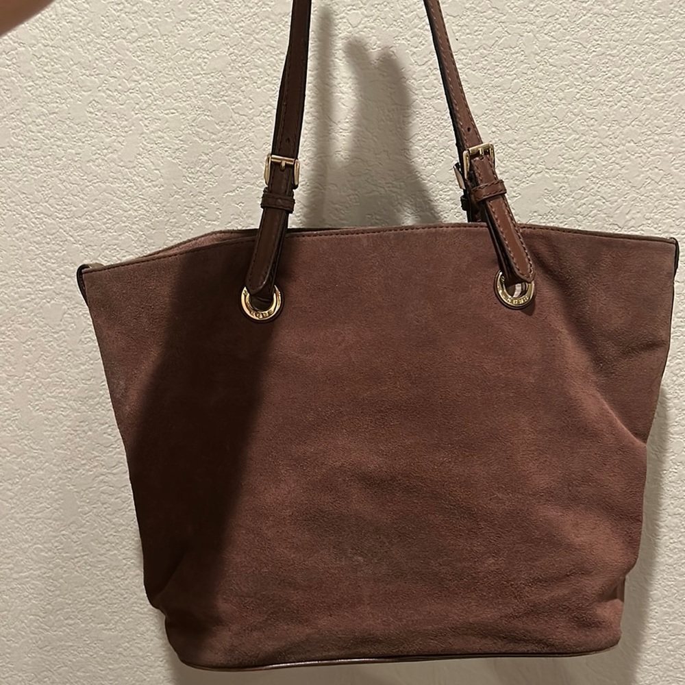 Suede Michael Kors Tote